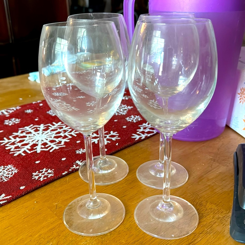 Wine glasses